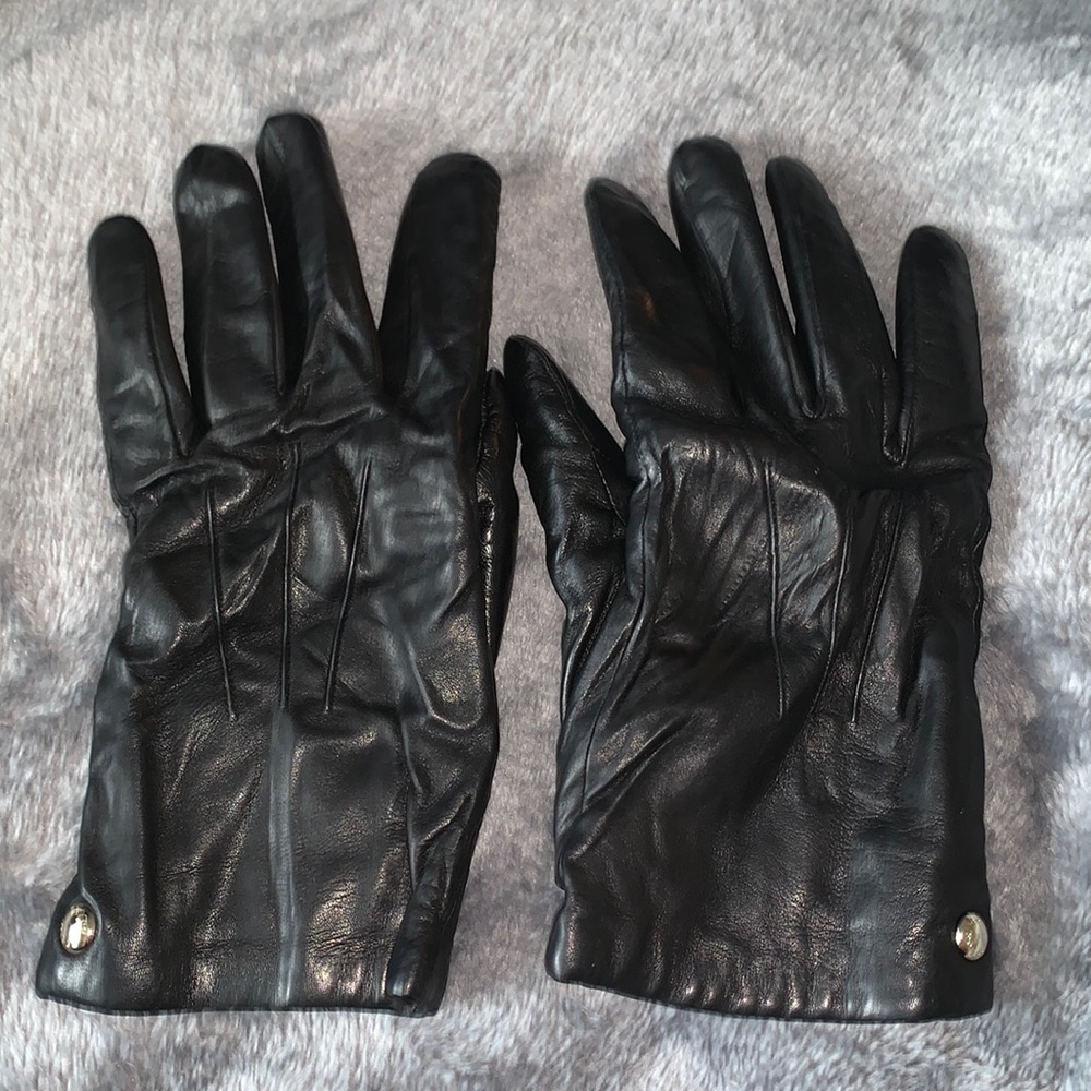 Coach Leather Gloves